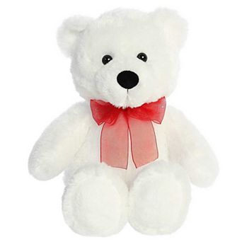 Aurora - Large White - 15" Bear - Cuddly Stuffed Animal