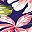 Navy Tropical Leaves