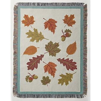 BrylaneHome Jacquard Tapestry Blanket