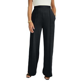 Jessica London Women's Plus Size Perfectease Wide Leg Pant