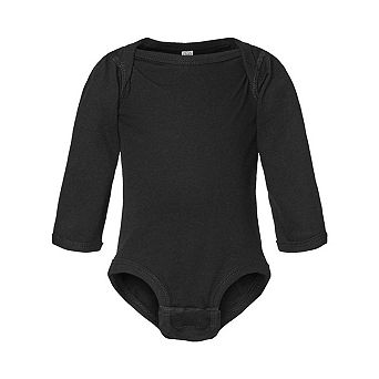 Rabbit Skins Infant Fine Jersey Long Sleeve Bodysuit