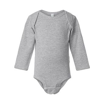 Rabbit Skins Infant Fine Jersey Long Sleeve Bodysuit