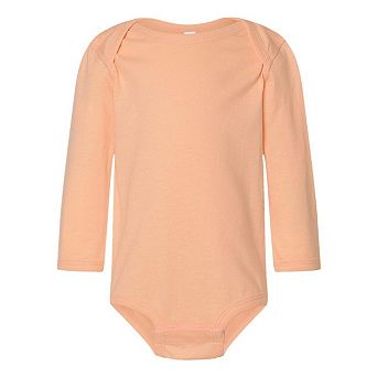 Rabbit Skins Infant Fine Jersey Long Sleeve Bodysuit