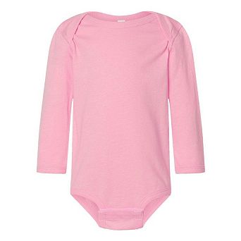 Rabbit Skins Infant Fine Jersey Long Sleeve Bodysuit