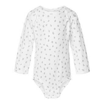 Rabbit Skins Infant Fine Jersey Long Sleeve Bodysuit