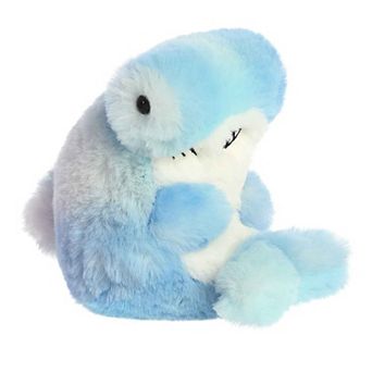 Aurora Mini Blue Rolly Pet 5" Hamish Hammerhead Shark Playful Stuffed Animal