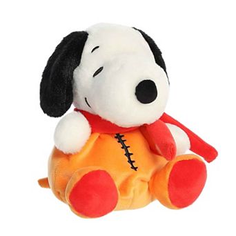 Aurora Mini Orange Peanuts Palm Pals 5" Astronaut Snoopy Adorable Stuffed Animal