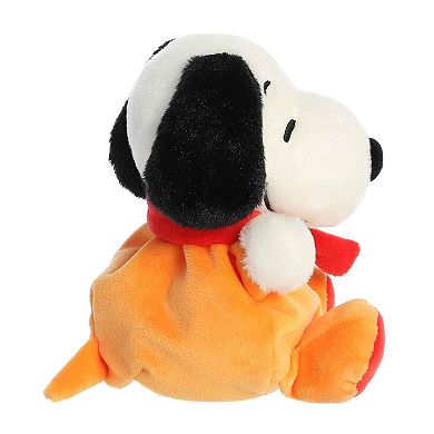 Aurora Mini Orange Peanuts Palm Pals 5" Astronaut Snoopy Adorable Stuffed Animal