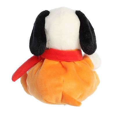Aurora Mini Orange Peanuts Palm Pals 5" Astronaut Snoopy Adorable Stuffed Animal