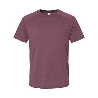 BELLA + CANVAS Heather CVC Raglan Tee