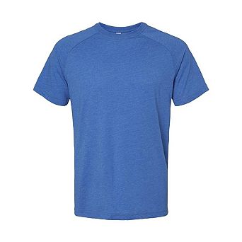 BELLA + CANVAS Heather CVC Raglan Tee