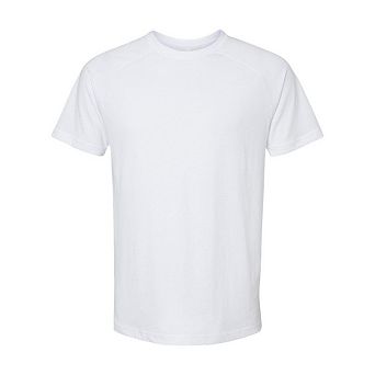 BELLA + CANVAS Heather CVC Raglan Tee