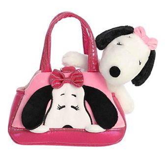 Aurora Small Pink Peanuts Fancy Pals 7" Peek-A-Boo Belle Adorable Stuffed Animal