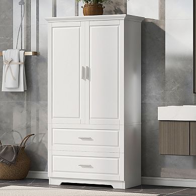 Merax Tall Bathroom Storage Cabinet
