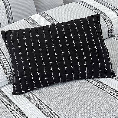 Modern Threads Kira 5-Piece Jacquard Comforter Set with Decorative Throw Pillows