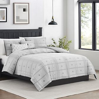 Modern Threads Elena 5 pc Jacquard Comforter Set with Decorative Throw Pillows