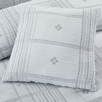 Modern Threads Elena 5-Piece Jacquard Comforter Set with Decorative Throw Pillows