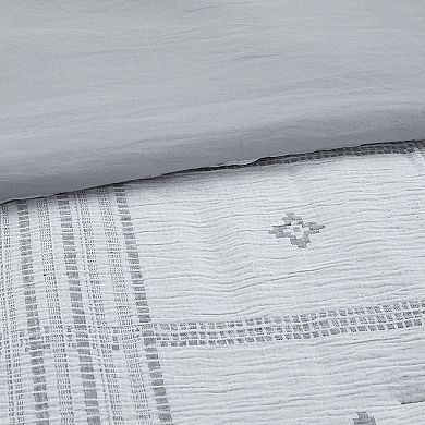 Modern Threads Elena 5-Piece Jacquard Comforter Set with Decorative Throw Pillows