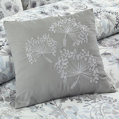 Modern Threads Giverny 5-Piece Printed Comforter Set with Decorative Throw Pillows