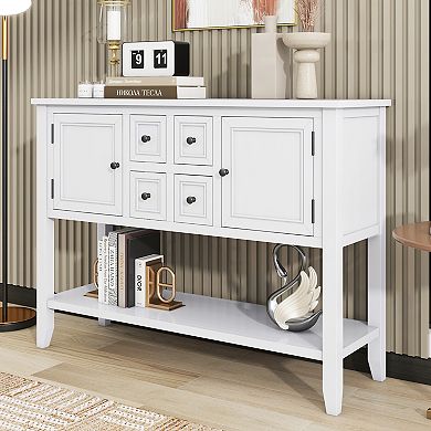 Merax Cambridge Series Ample Storage Vintage Console Table