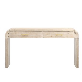 Merax Unique Retro Silhouette Console Table