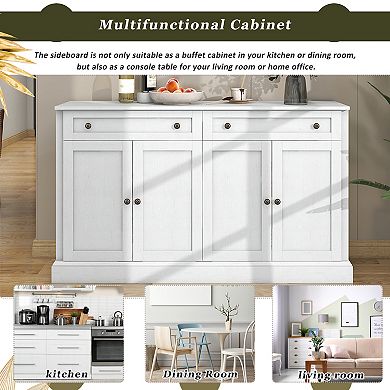 Merax Kitchen Sideboard Storage Buffet Cabinet
