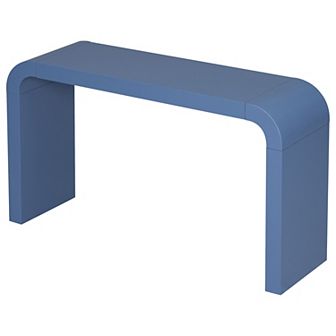 Merax Minimalist Acacia Vneer Entryway Table
