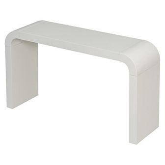 Merax Minimalist Acacia Vneer Entryway Table