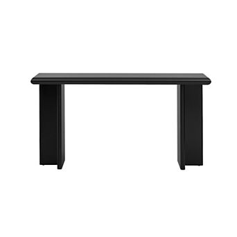 Merax Modern Entryway Table with L-Shaped Legs