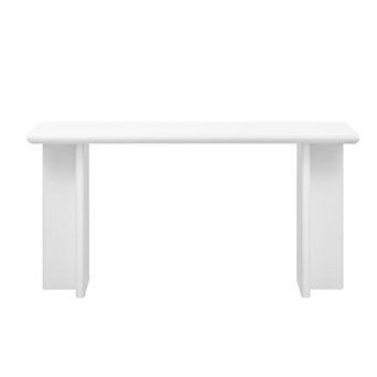 Merax Modern Entryway Table with L-Shaped Legs