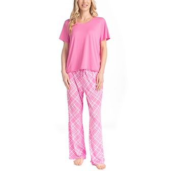 Women's MUK LUKS Garden Party Pajama Top & Pajama Pants Set