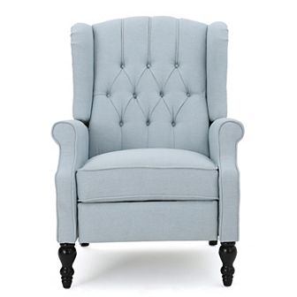 Christopher Knight Home Tufted Fabric Arm Chair Recliner