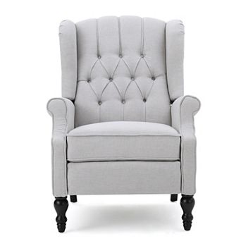 Christopher Knight Home Tufted Fabric Arm Chair Recliner