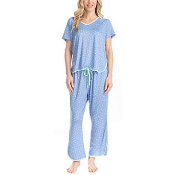 Women's MUK LUKS Fun in the Sun Pajama Top & Pajama Pants Set
