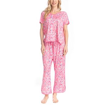 Women's MUK LUKS Fun in the Sun Pajama Top & Pajama Pants Set