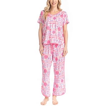 Women's MUK LUKS Fun in the Sun Pajama Top & Pajama Pants Set