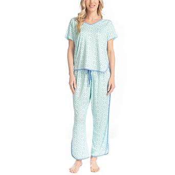 Women's MUK LUKS Fun in the Sun Pajama Top & Pajama Pants Set