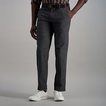 Men's Haggar® Comfort Chino Straight Fit Twill Pants