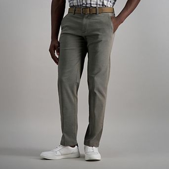 Men's Haggar® Comfort Chino Straight Fit Twill Pants