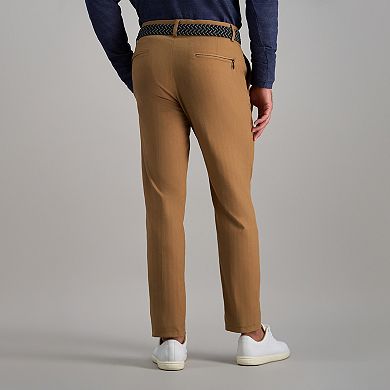 Men's Haggar® Modern Stretch Herringbone Straight Fit Pants