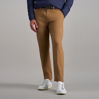 Men's Haggar® Modern Stretch Herringbone Straight Fit Pants
