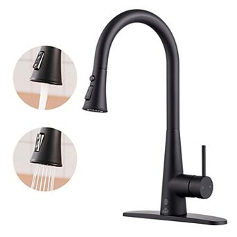 1.8 GPM Single Handle Pull Down Sprayer Kitchen Faucet with Touchless Sensor