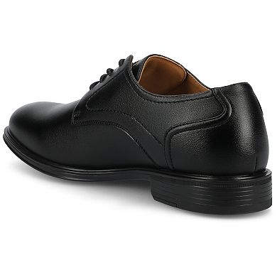 VANCE Barclay Men's Plain Toe Comfort Oxford Shoes in Regular and Wide