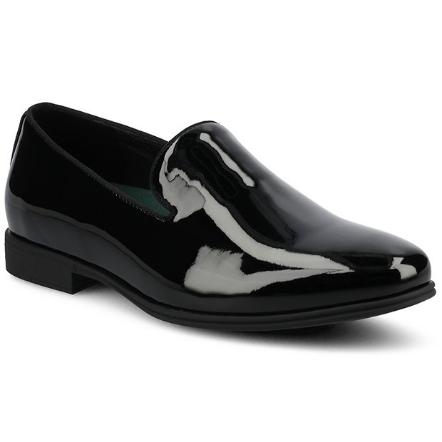 Vance Co. Men's Giovanni Comfort Dress Loafers - Black