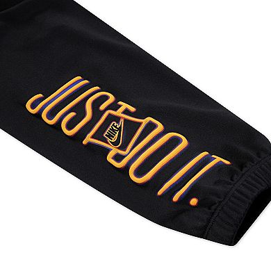 Boys 4-7 Nike Dri-FIT "Just Do It." Glow Full-Zip Jacket & Jogger 2-Piece Set
