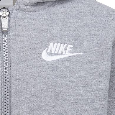 Kids 4-7 Nike Sportswear Club Fleece Full-Zip Hoodie