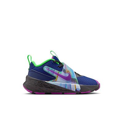 Nike Turquoise and Purple Athletic Shoes Nike Air Max 97 GS Iridescent Purple/Teal Shoes AV3181-500  main image 4