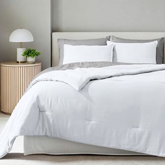Down Alternative Track Stitch Comforter Set