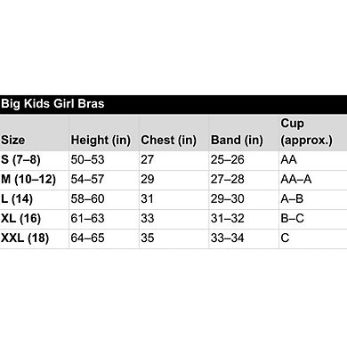 Badger Girls´ B-Sport Bra Top