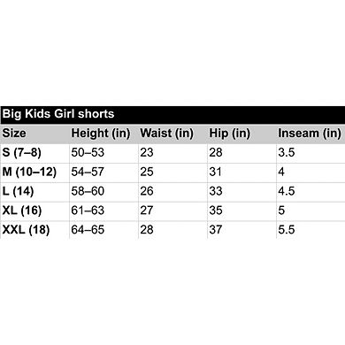 Badger Girls´ Pro-Compression Shorts